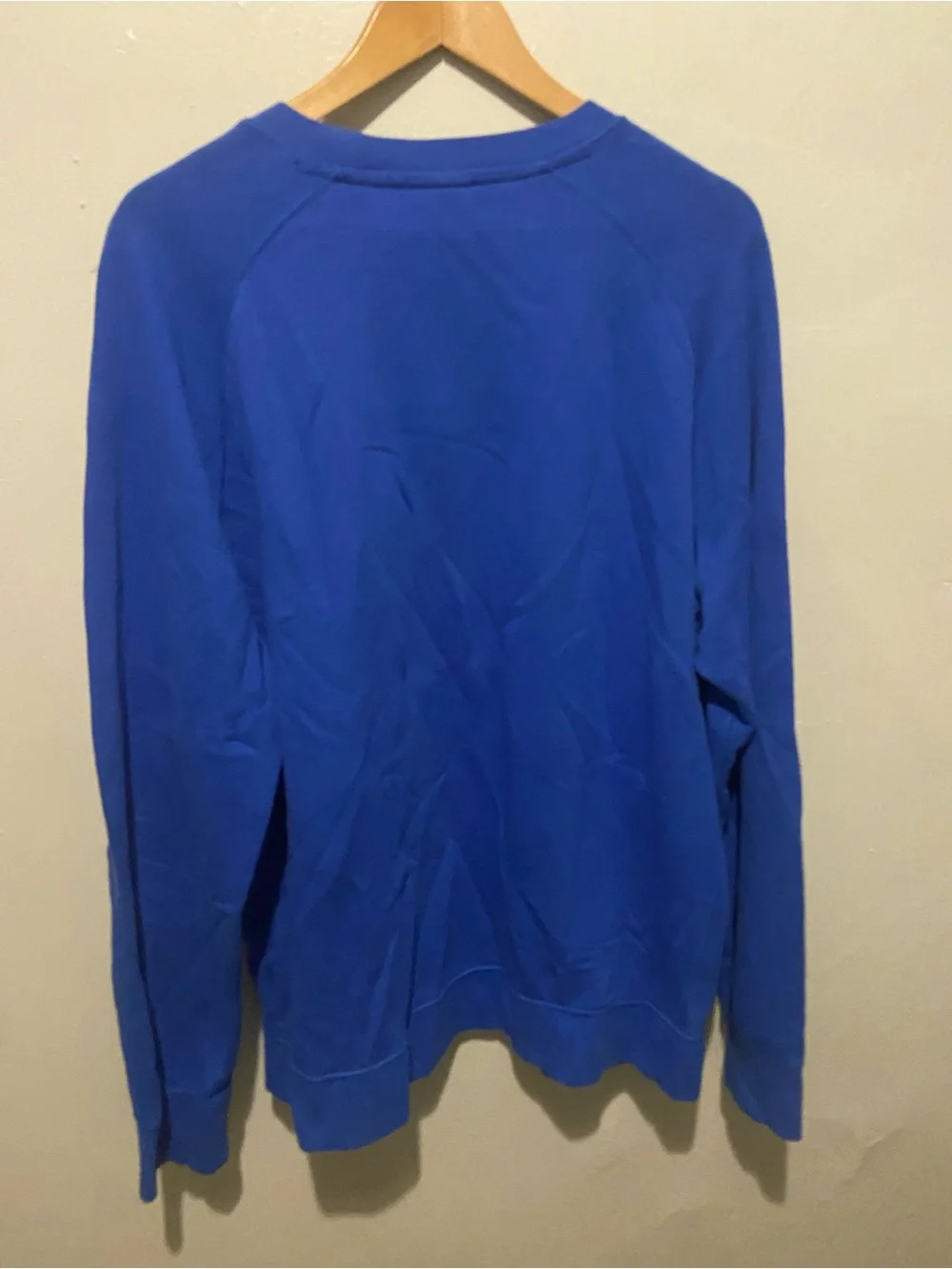 Nike Blue Crewneck Sweatshirt with Embossed 1899